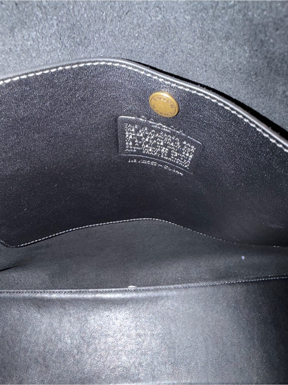 Coach Black Brooklyn 39 Bag - Picture 5 of 9